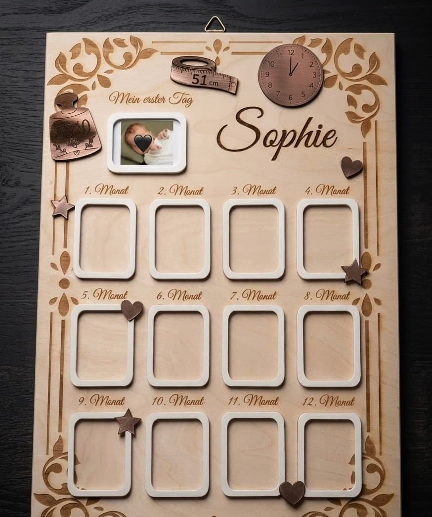 Meilensteintafel fürs erste Lebensjahr